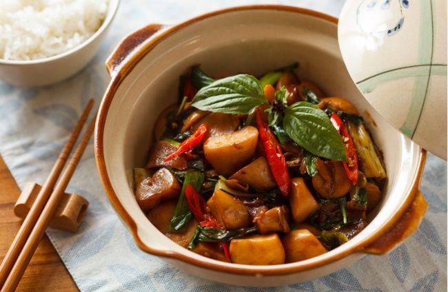 素食熱炒