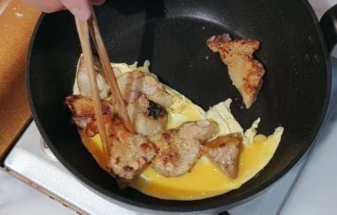 煎肉粽